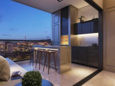[EXEMPLO]Apartamento com varanda gourmet e vista aberta